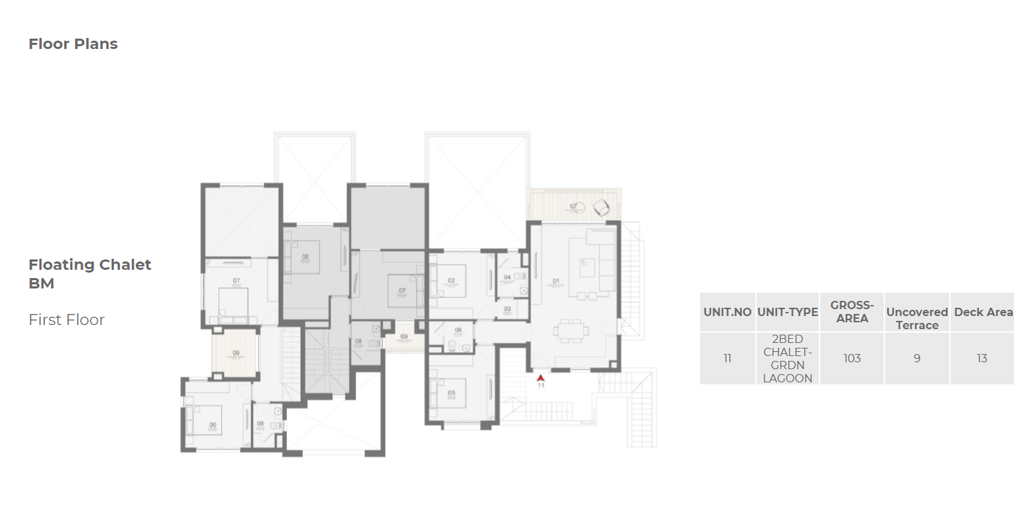 Floor Plan - قرية مكادي هايتس الغردقة أوراسكوم العقارية - Makadi Heights Hurghada