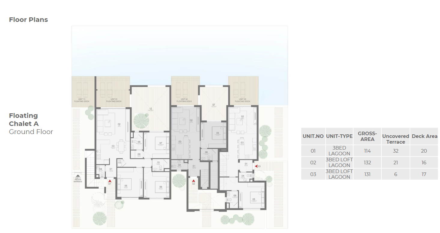 Floor Plan - قرية مكادي هايتس الغردقة أوراسكوم العقارية - Makadi Heights Hurghada
