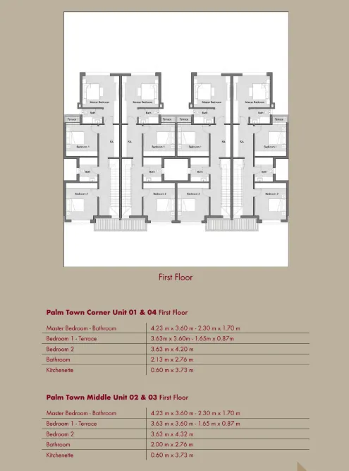 Townhouse - شقق للبيع في مكادي الغردقة