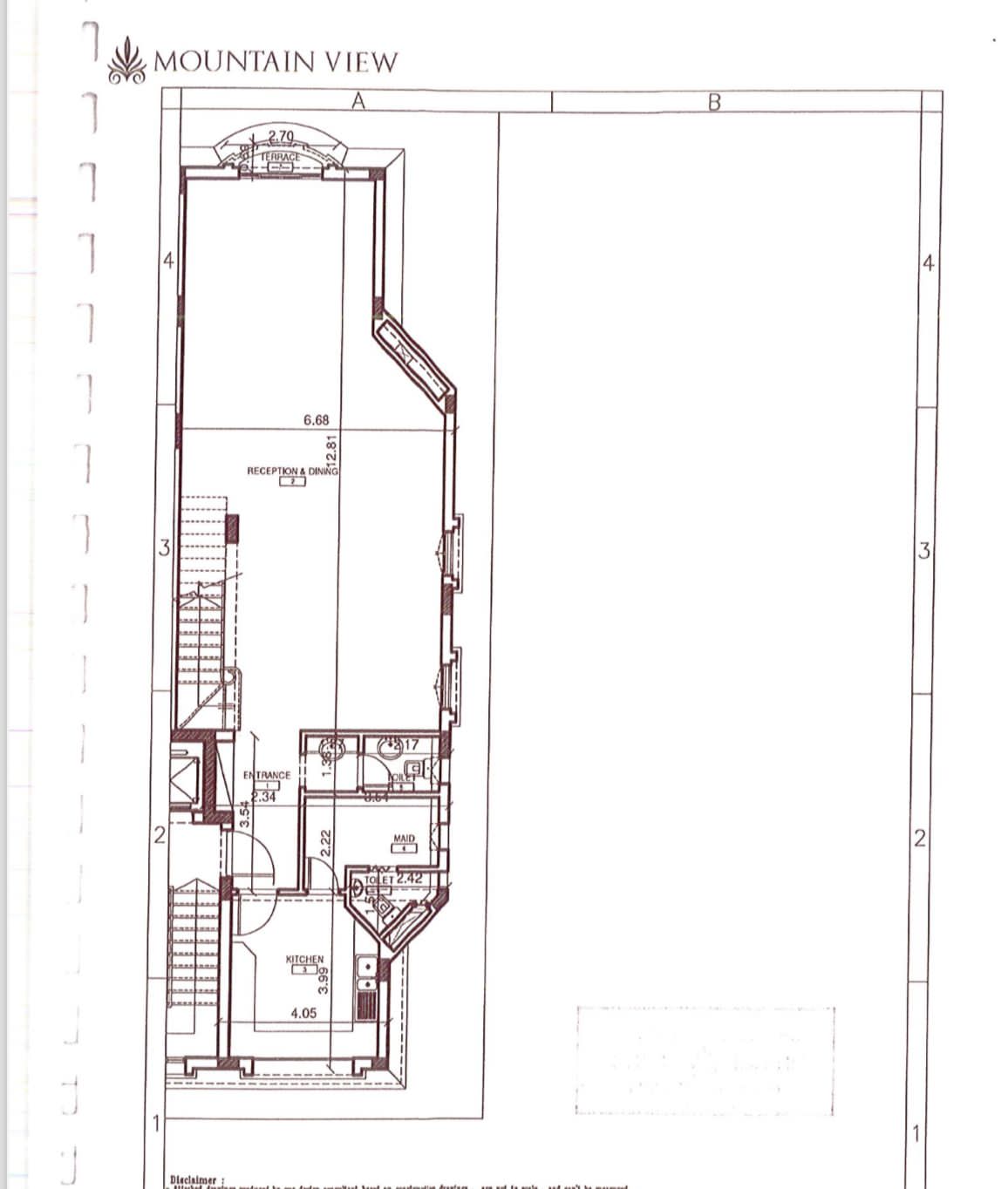 Floor Plan - شقق للبيع فى ماونتن فيو هايد بارك