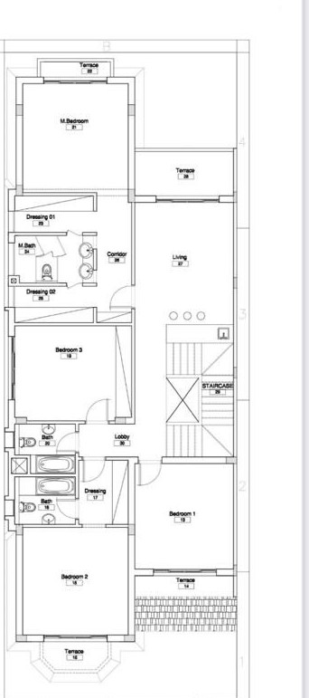 Floor Plan - شقق للبيع فى ماونتن فيو هايد بارك