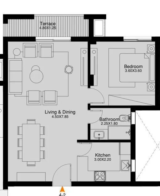 Studio - او ويست اوراسكوم 6 اكتوبر - O West Compound 6 October
