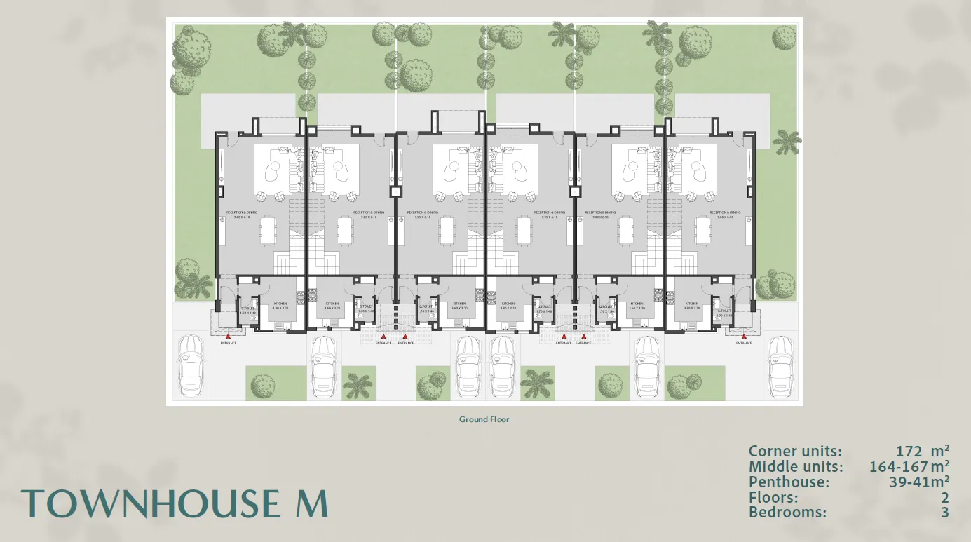 Townhouse - او ويست اوراسكوم 6 اكتوبر - O West Compound 6 October