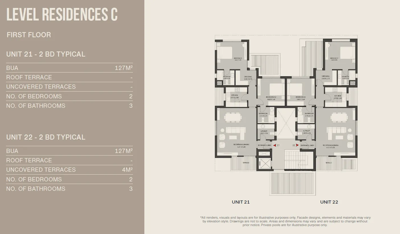 Apartment - او ويست اوراسكوم 6 اكتوبر - O West Compound 6 October