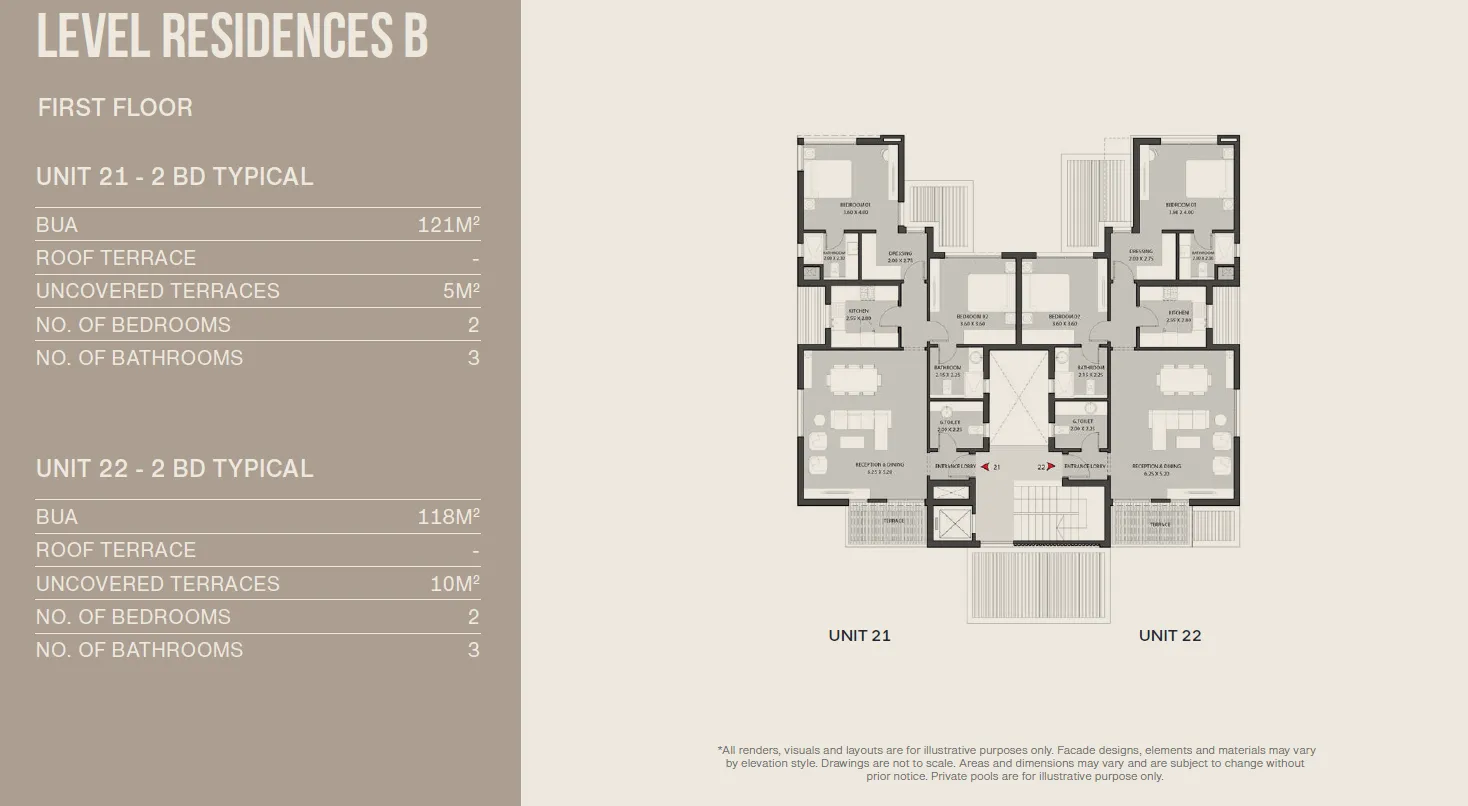Apartment - او ويست اوراسكوم 6 اكتوبر - O West Compound 6 October