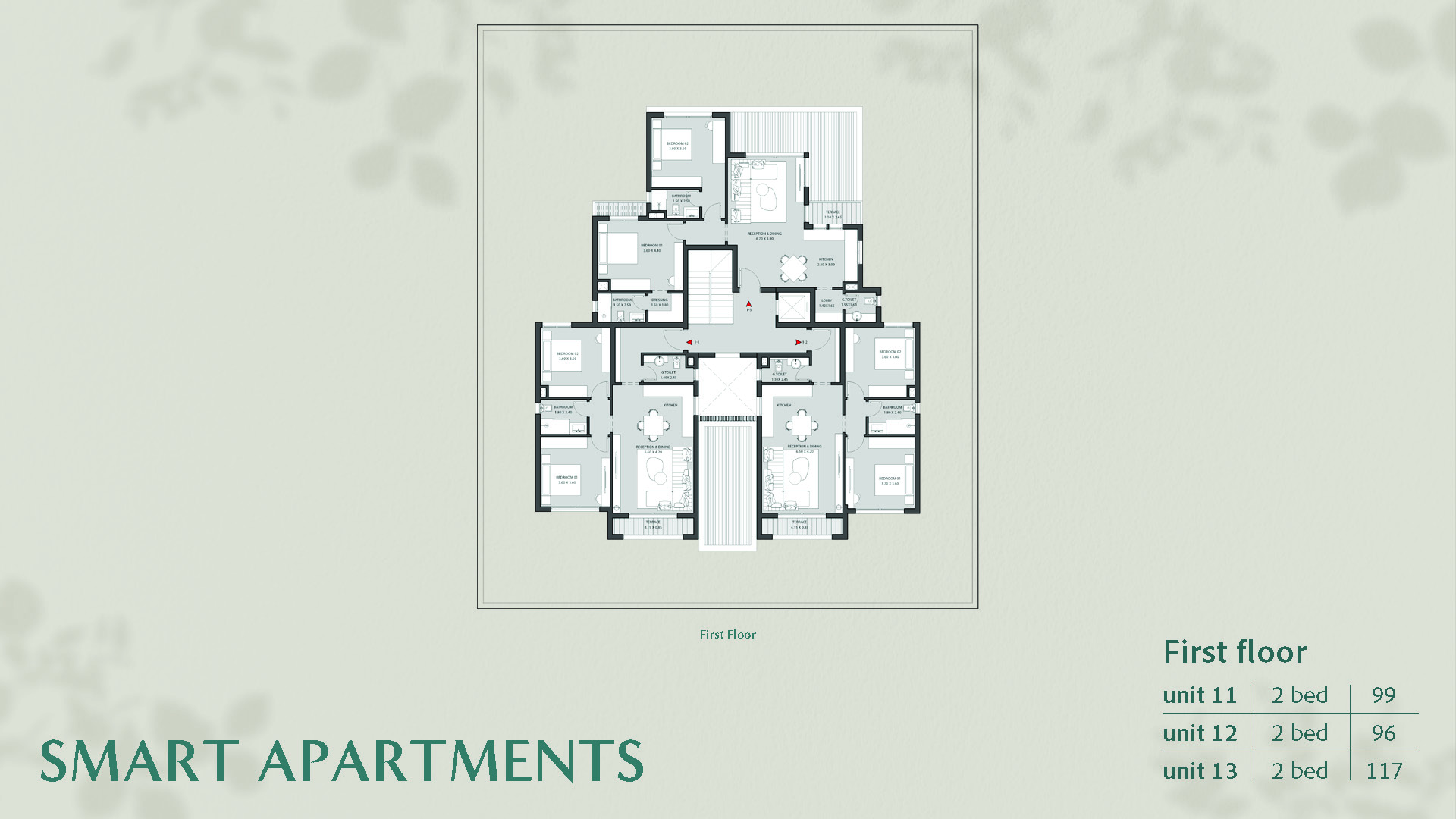 Floor Plan - او ويست اوراسكوم 6 اكتوبر - O West Compound 6 October