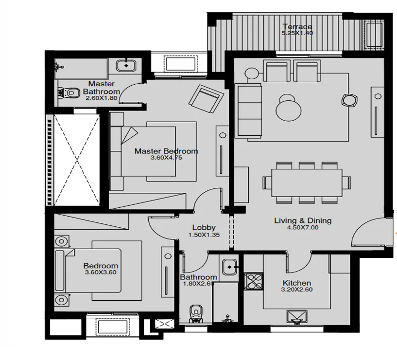 Apartment - او ويست اوراسكوم 6 اكتوبر - O West Compound 6 October
