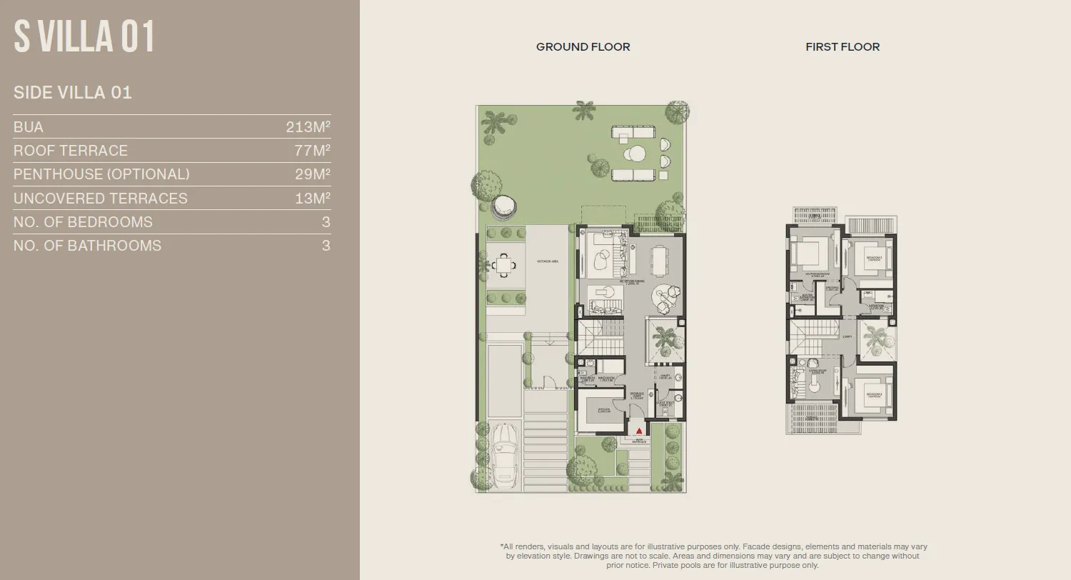 Villa - او ويست اوراسكوم 6 اكتوبر - O West Compound 6 October