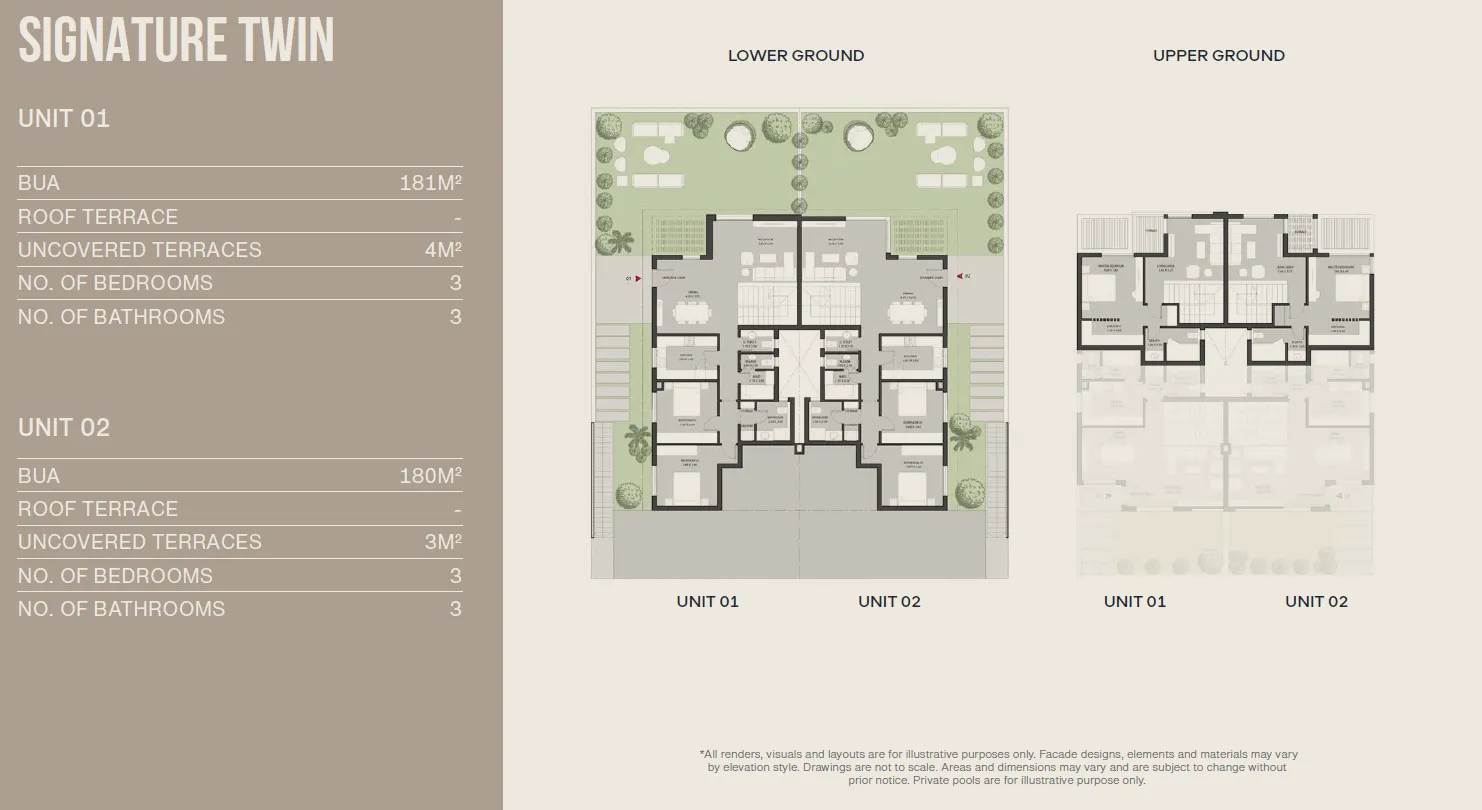 Twinhouse - او ويست اوراسكوم 6 اكتوبر - O West Compound 6 October