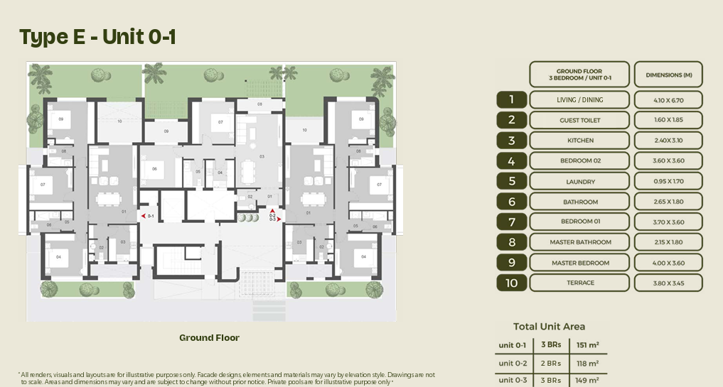 Plan 32 - O West Compound 6 October By Orascom