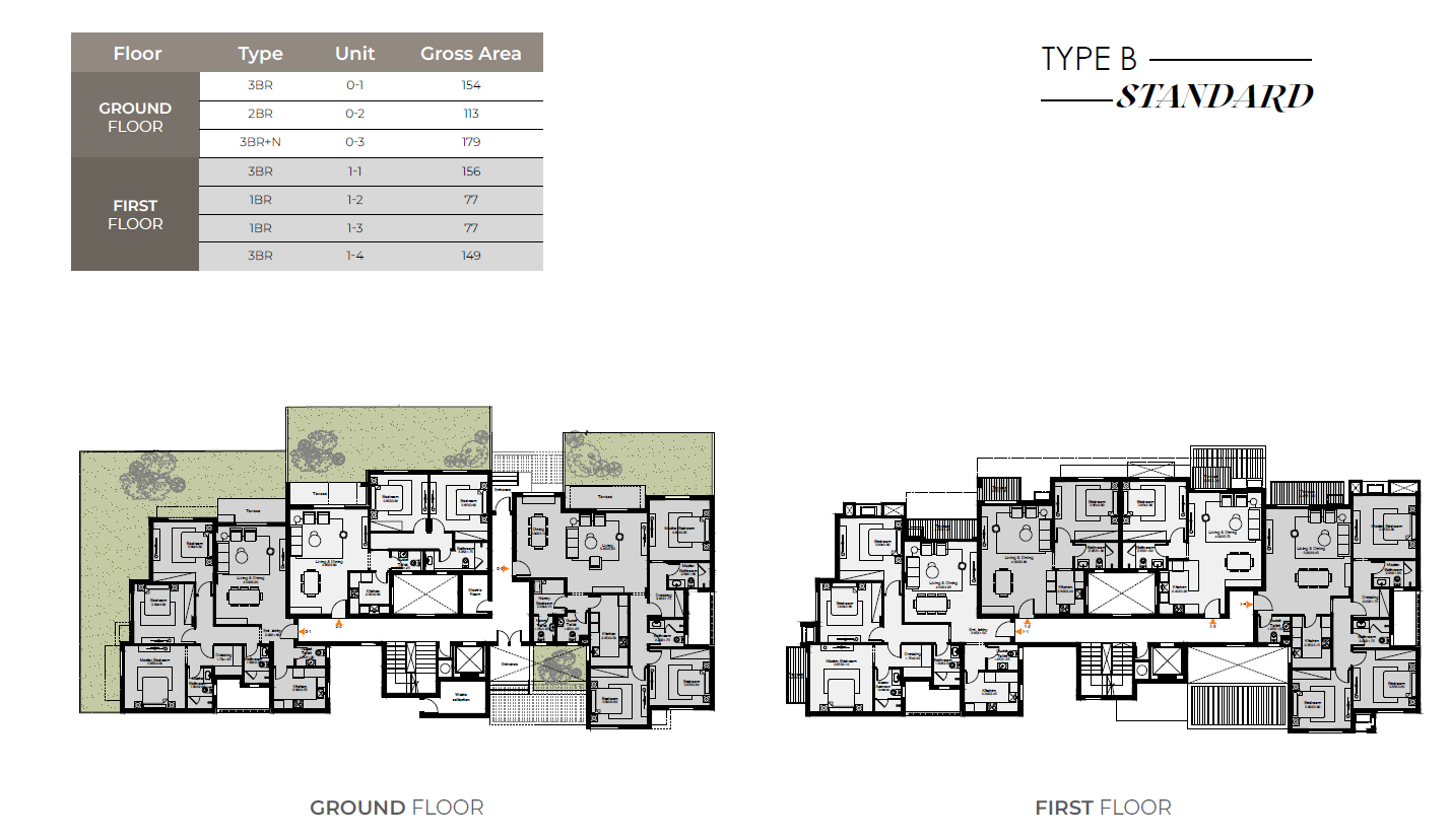 Floor Plan - O West Compound 6 October By Orascom