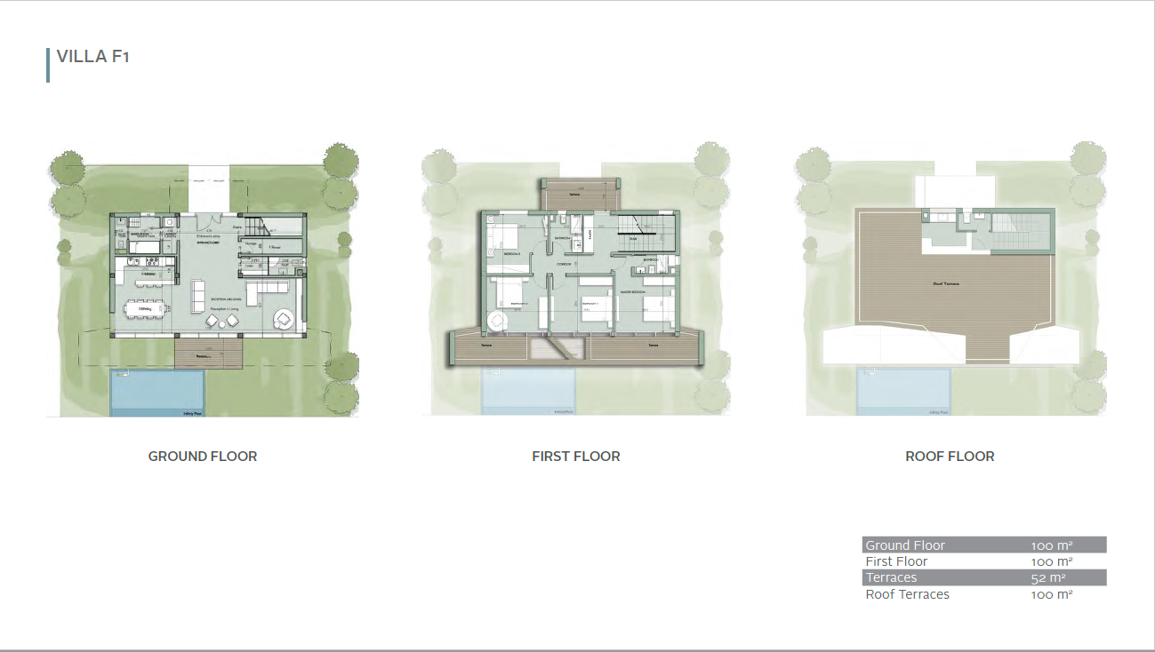 Floor Plan - Chalets for sale in Fouka Bay