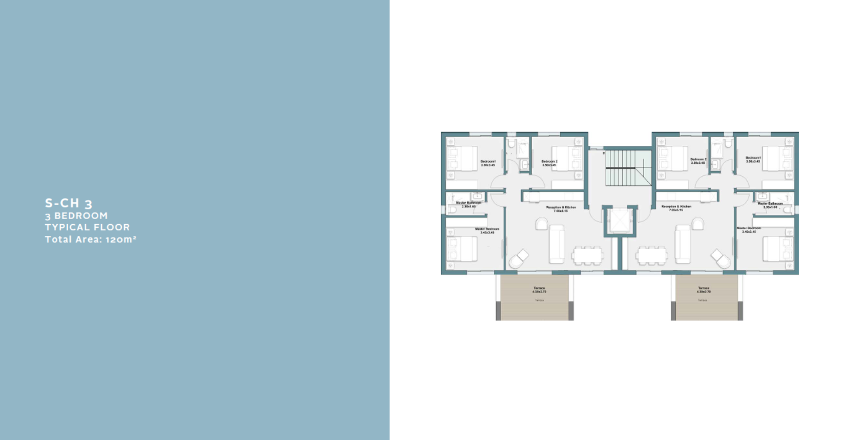 Floor Plan - Chalets for sale in Fouka Bay
