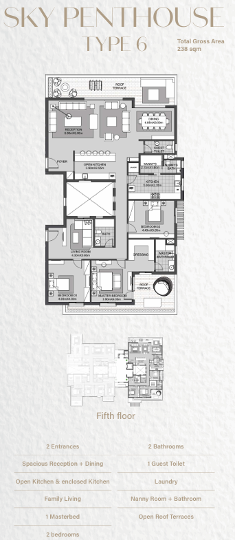 Floor Plan - سوديك ايست هليوبوليس الجديدة - Sodic East New Heliopolis