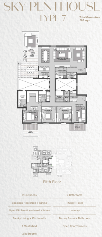 Floor Plan - سوديك ايست هليوبوليس الجديدة - Sodic East New Heliopolis