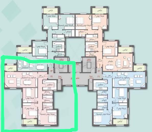 Floor Plan - شقق للبيع في سيليا العاصمة الادارية