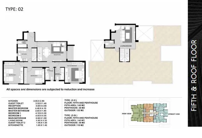 Penthouse - Apartments for sale in Sun Capital