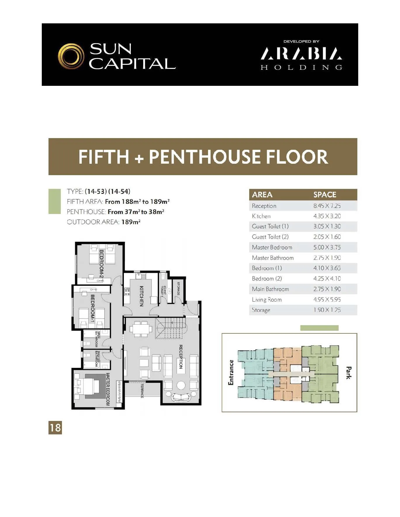 Penthouse - Apartments for sale in Sun Capital