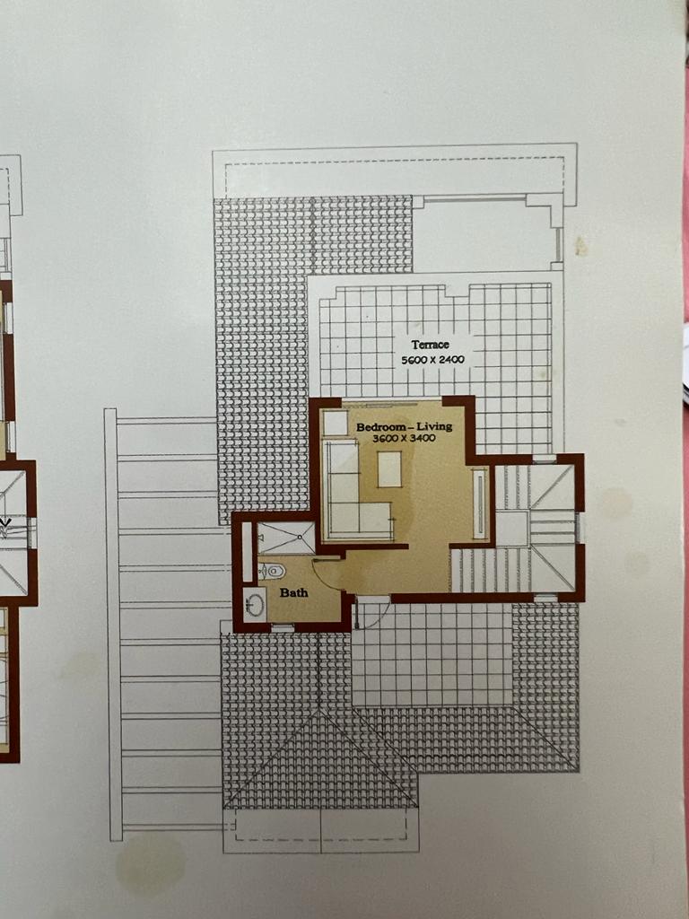 Floor Plan - شاليه للبيع في مراسي