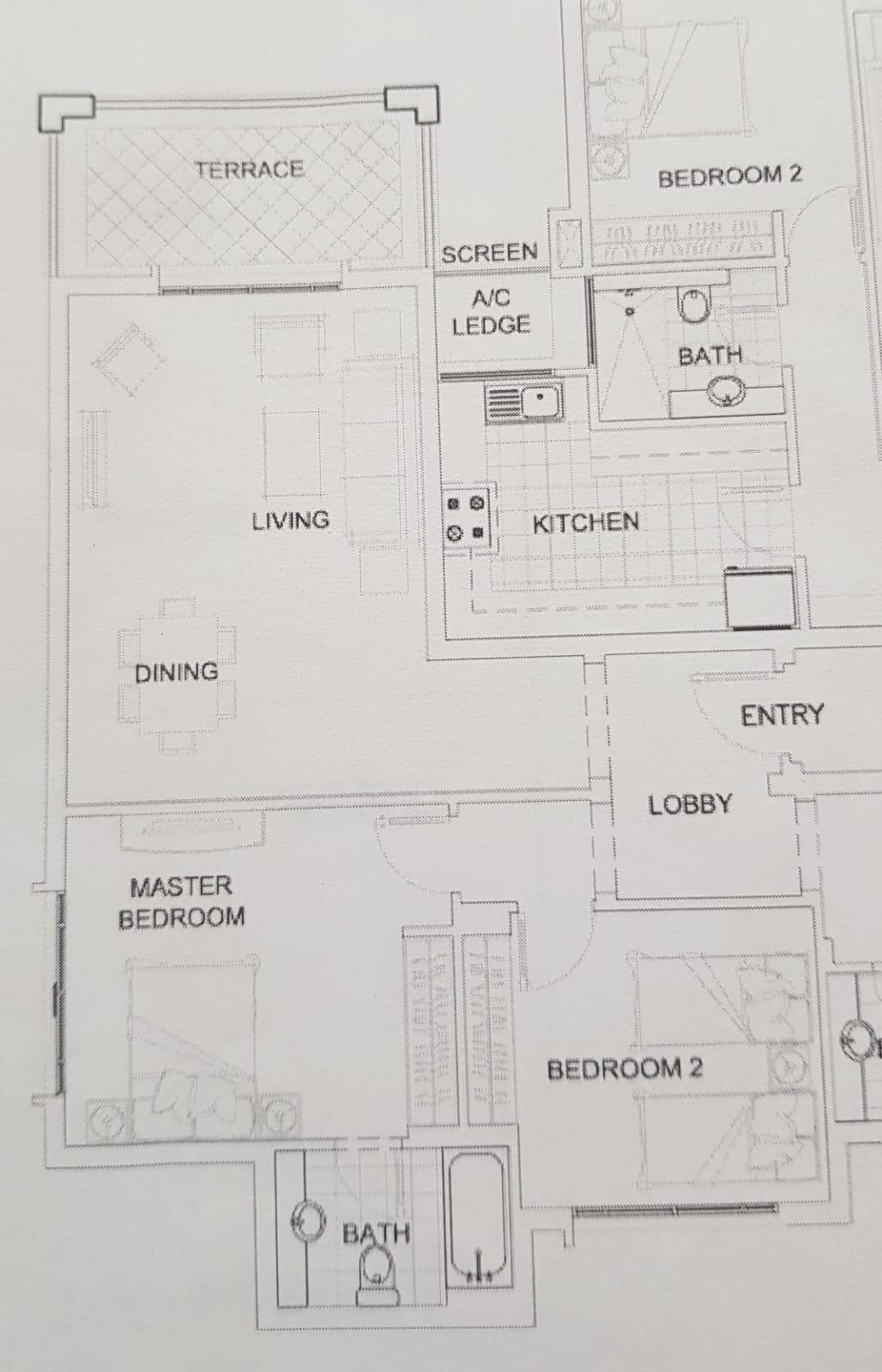 Floor Plan - Villas for sale in Uptown Cairo