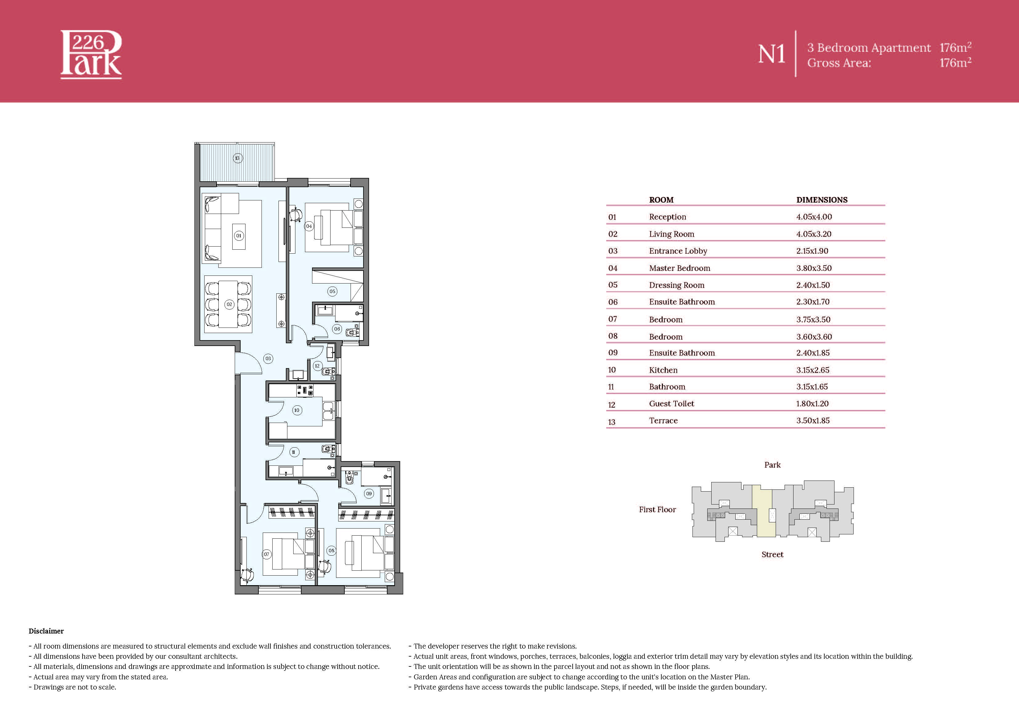 Floor Plan - كمبوند هاب تاون المستقبل سيتي حسن علام بروبرتيز - Haptown Mostakbal City Compound