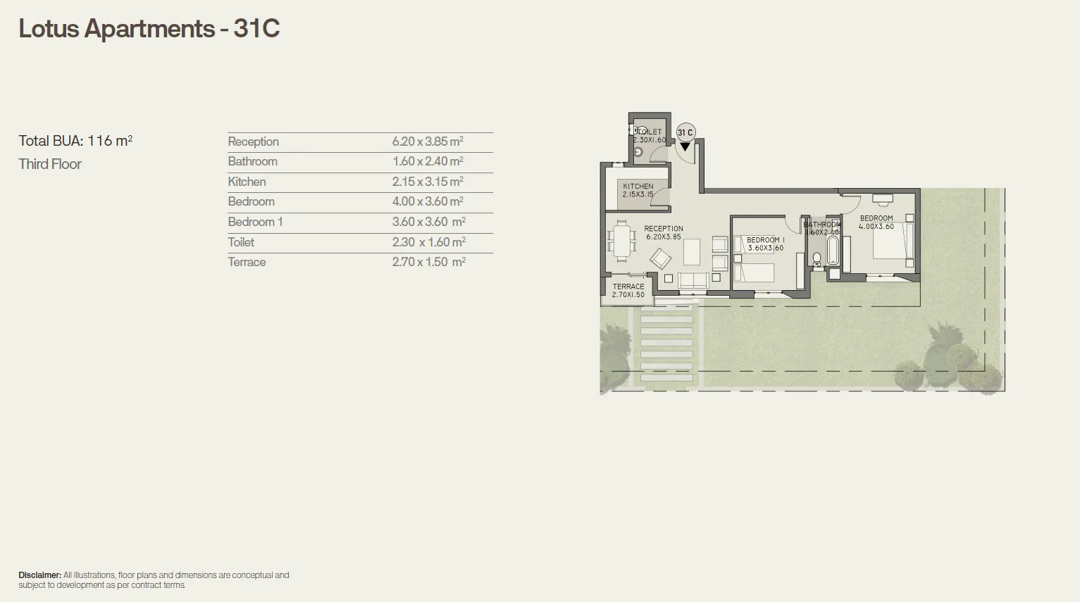 Apartment - Taj City New Cairo Compound Madinet Masr Company