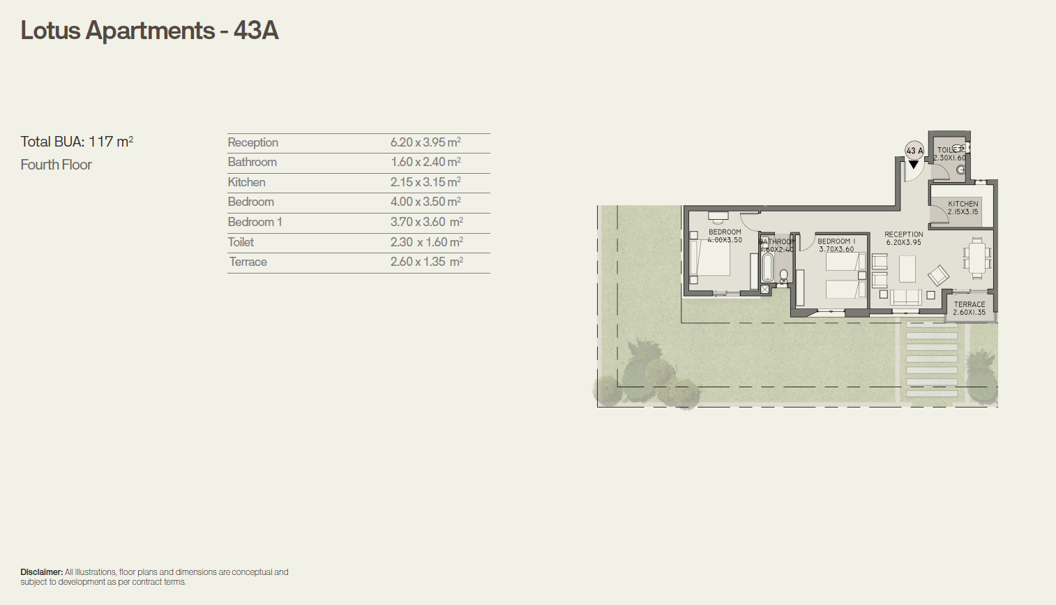 Floor Plan - كمبوند تاج سيتي القاهرة الجديدة مدينة مصر للإسكان والتعمير - Taj City New Cairo Compound