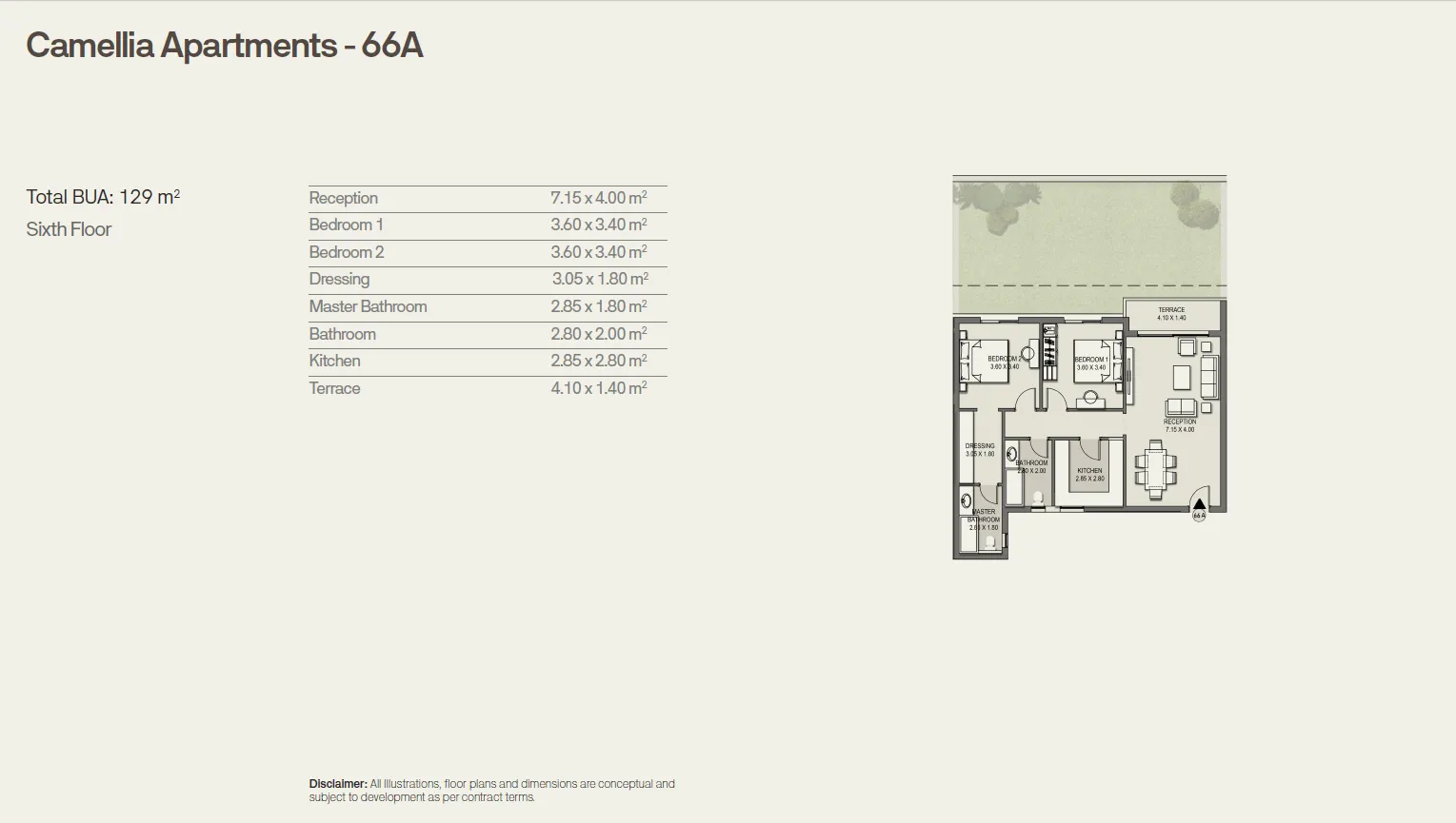 Apartment - Taj City New Cairo Compound Madinet Masr Company