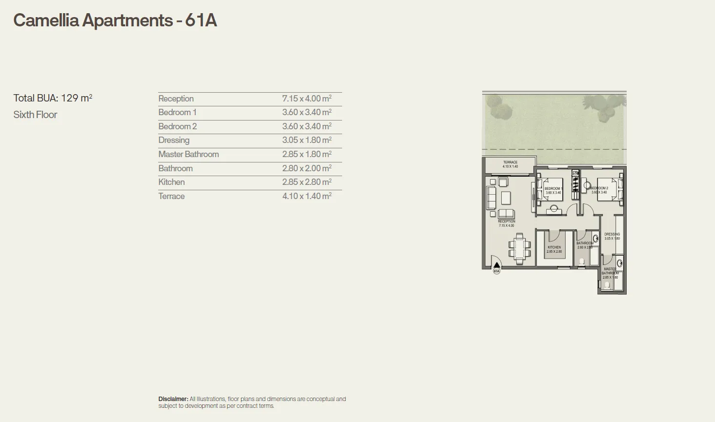 Apartment - Taj City New Cairo Compound Madinet Masr Company
