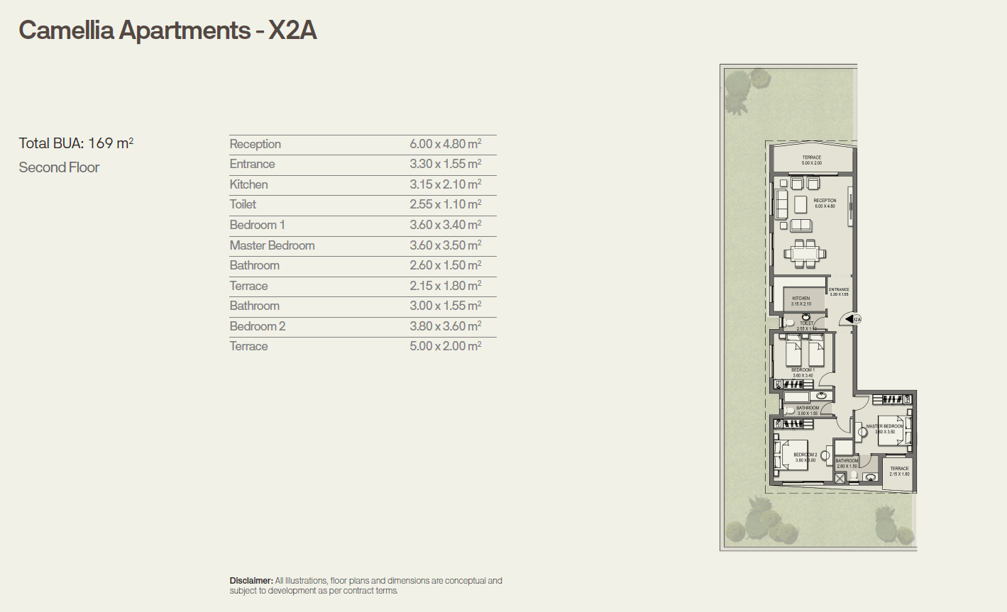 Floor Plan - كمبوند تاج سيتي القاهرة الجديدة مدينة مصر للإسكان والتعمير - Taj City New Cairo Compound