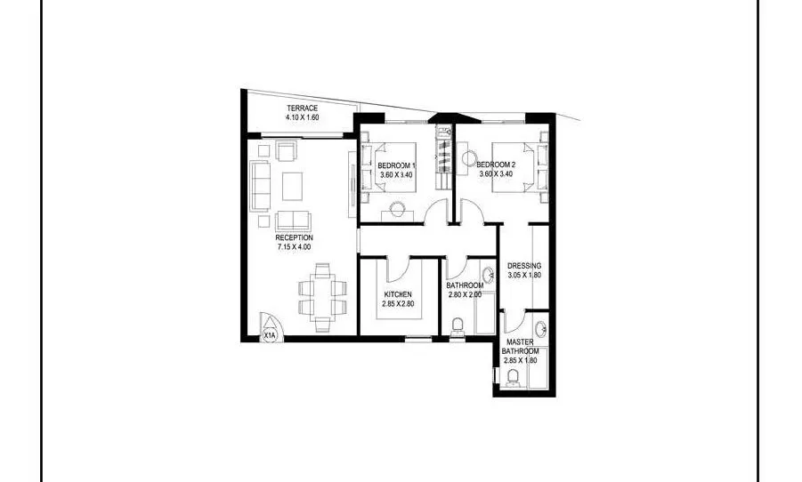 Apartment - Taj City New Cairo Compound Madinet Masr Company