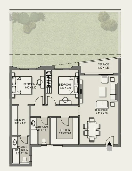Apartment - Taj City New Cairo Compound Madinet Masr Company