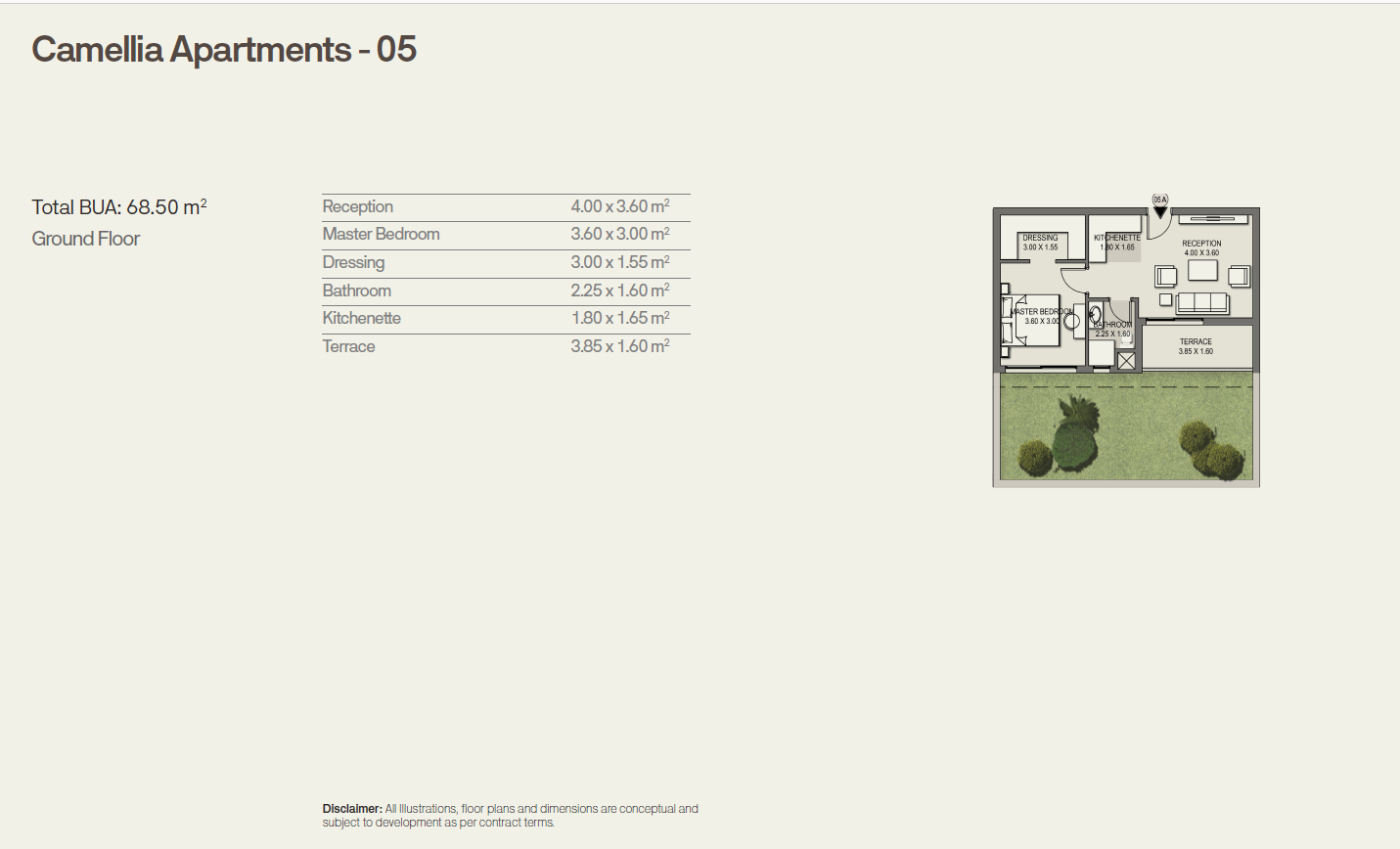 Floor Plan - Taj City New Cairo Compound Madinet Masr Company
