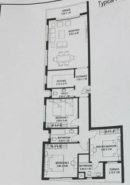 Apartment - Taj City New Cairo Compound Madinet Masr Company