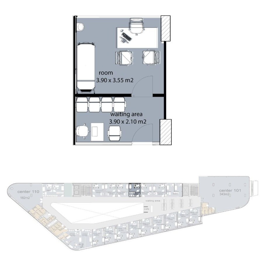 Floor Plan - شقق للبيع في كمبوند لاميرادا التجمع الخامس