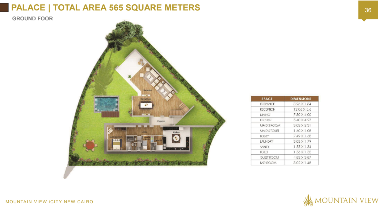 Floor Plan - كمبوند ماونتن فيو اي سيتي التجمع الخامس - Mountain View Icity New Cairo