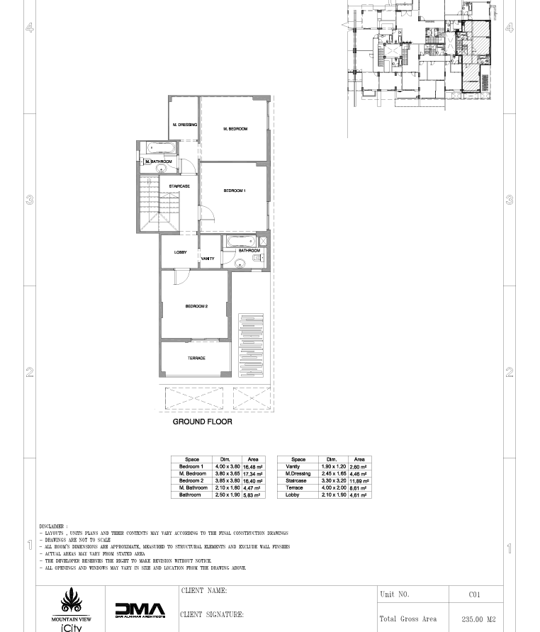 Plan 17 - Mountain View Icity New Cairo