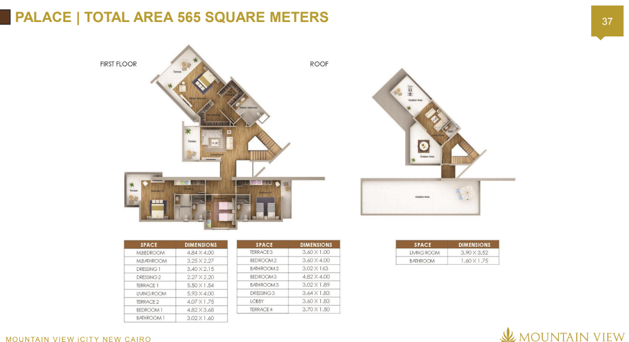 Floor Plan - كمبوند ماونتن فيو اي سيتي التجمع الخامس - Mountain View Icity New Cairo