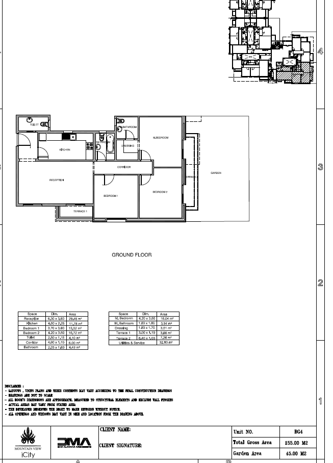 Floor Plan - Mountain View Icity New Cairo