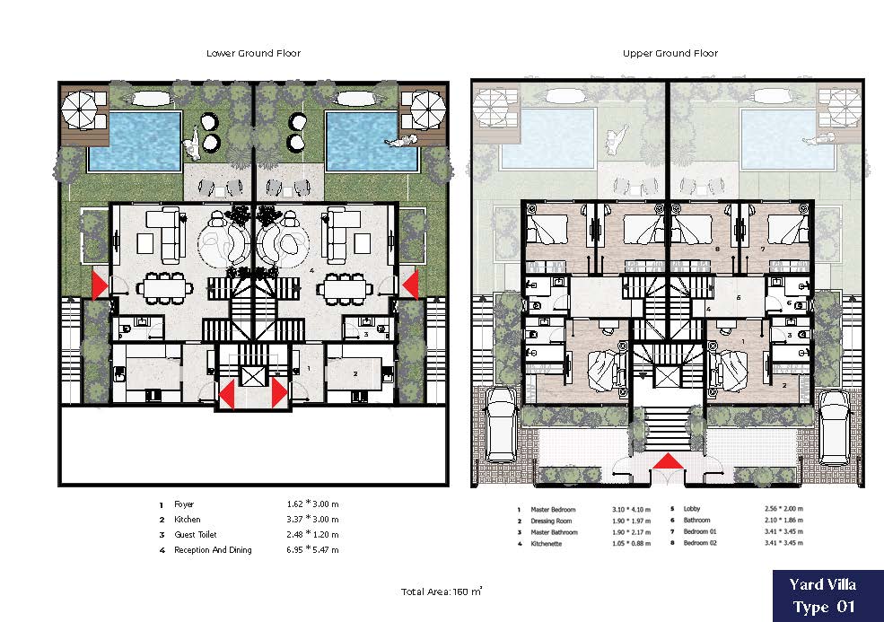 Floor Plan - Zayard Compound Sheikh Zayed Palmier Developments