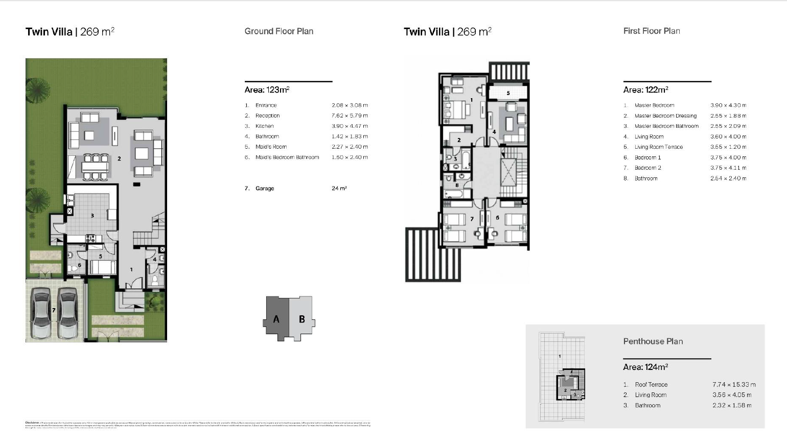 Floor Plan - كمبوند ايتابا الشيخ زايد سيتي ايدج - Etapa Sheikh Zayed Compound