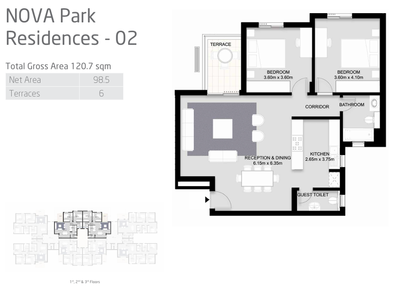 Floor Plan - كمبوند فاي سوديك الشيخ زايد - Vye Sodic New Zayed Compound