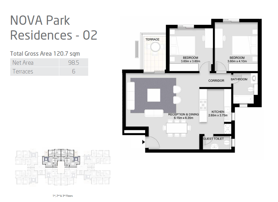 Floor Plan - كمبوند فاي سوديك الشيخ زايد - Vye Sodic New Zayed Compound