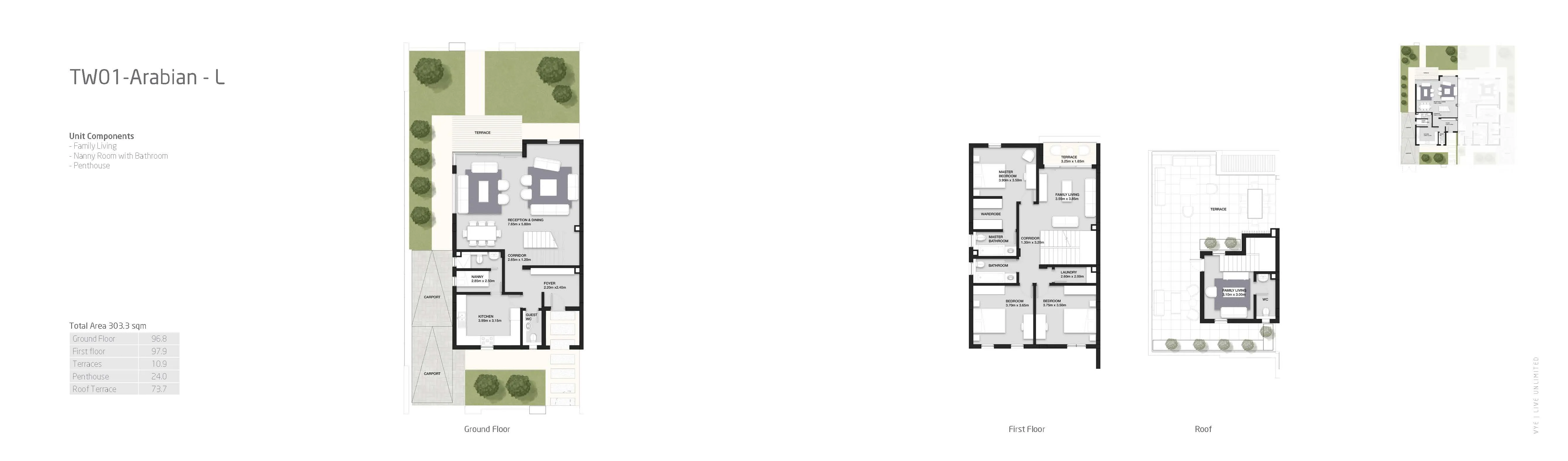 Twinhouse - كمبوند فاي سوديك الشيخ زايد - Vye Sodic New Zayed Compound