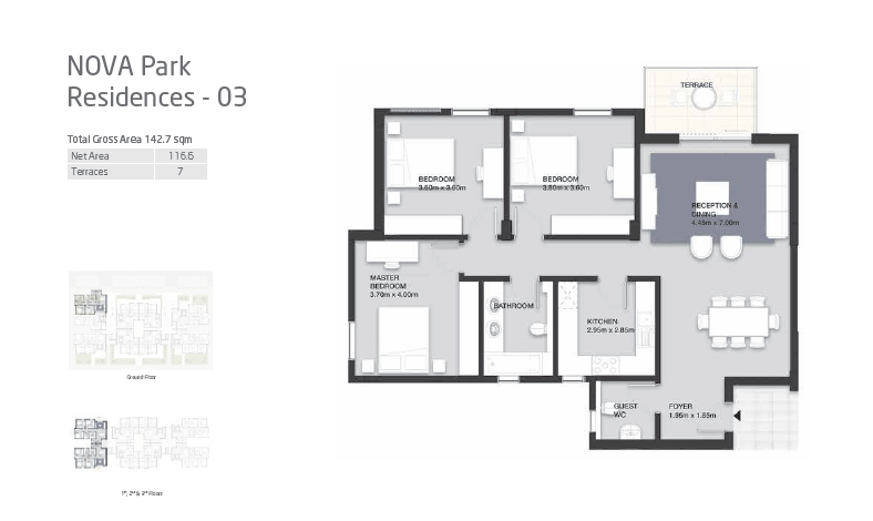 Floor Plan - كمبوند فاي سوديك الشيخ زايد - Vye Sodic New Zayed Compound
