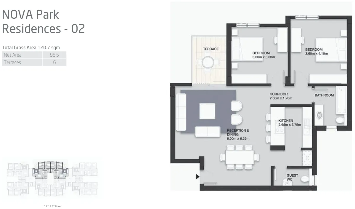 Penthouse - كمبوند فاي سوديك الشيخ زايد - Vye Sodic New Zayed Compound
