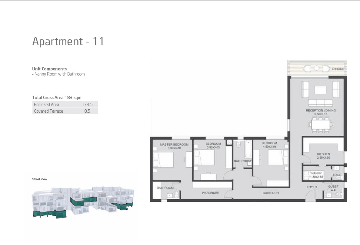 Floor Plan - كمبوند فاي سوديك الشيخ زايد - Vye Sodic New Zayed Compound