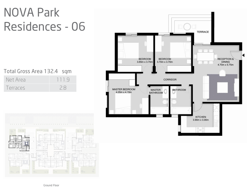 Floor Plan - كمبوند فاي سوديك الشيخ زايد - Vye Sodic New Zayed Compound