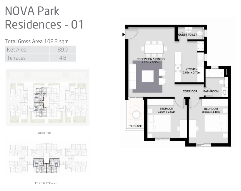 Floor Plan - كمبوند فاي سوديك الشيخ زايد - Vye Sodic New Zayed Compound