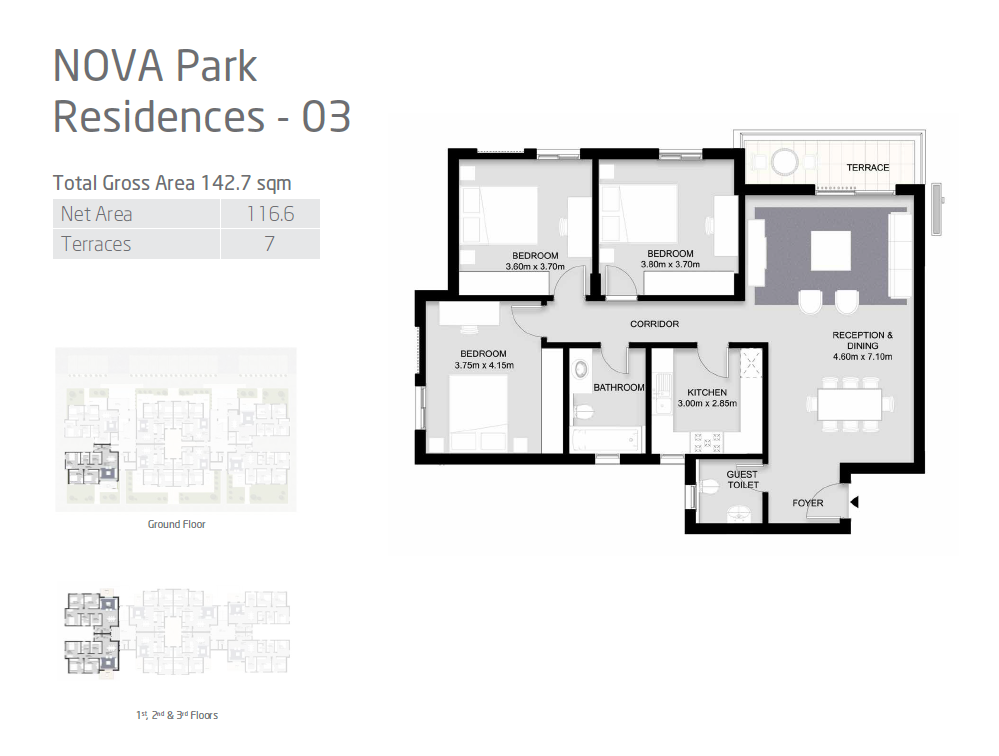 Floor Plan - كمبوند فاي سوديك الشيخ زايد - Vye Sodic New Zayed Compound